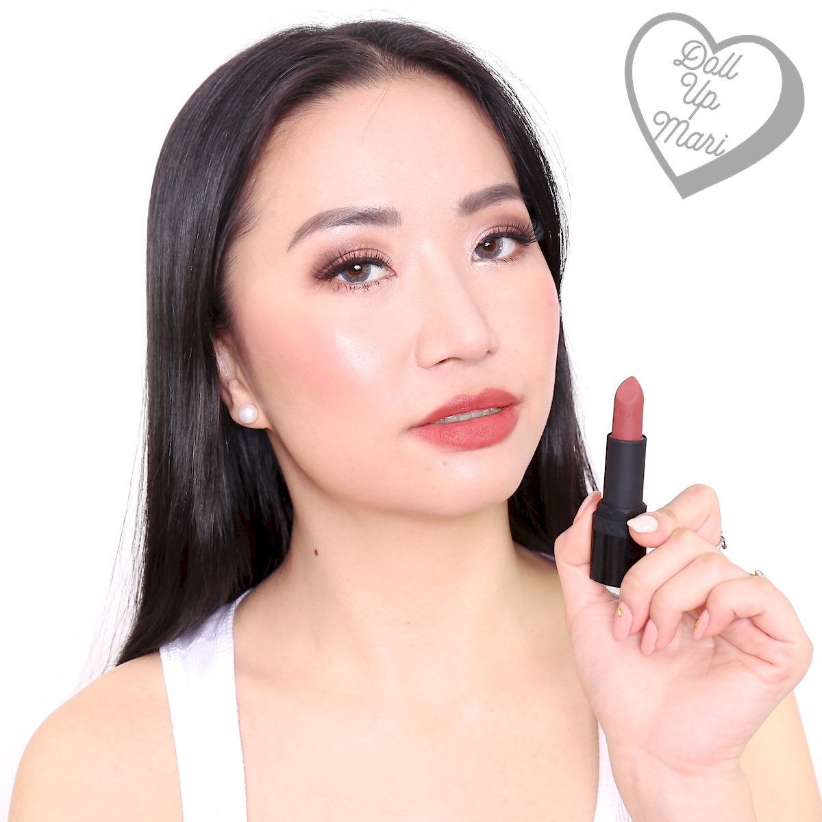Avon Perfectly Matte Nudes Lipstick P511 Divine Twig Review Swatch Price Doll Up Mari