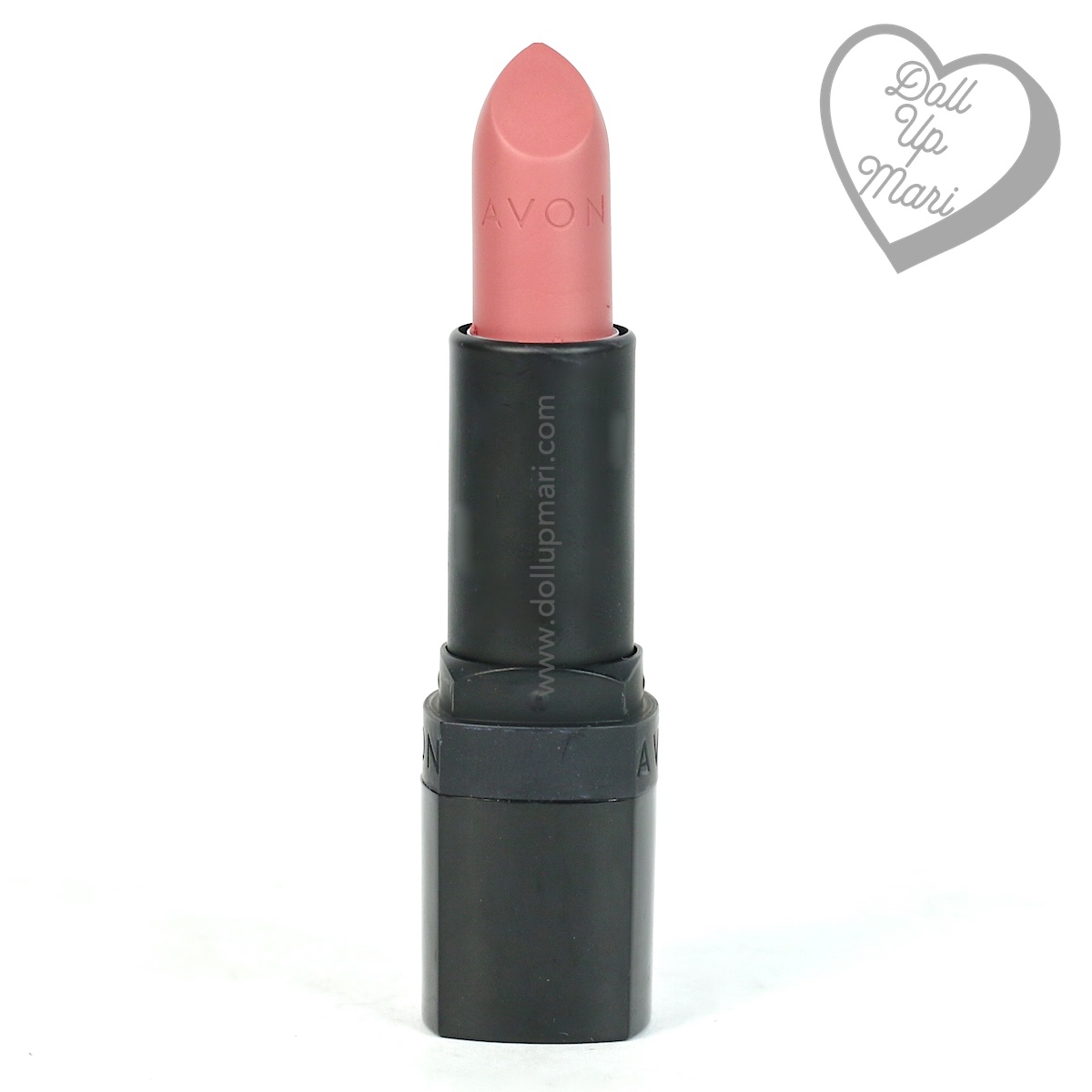 Pack shot of Pure Pink shade of AVON Perfectly Matte Lipstick