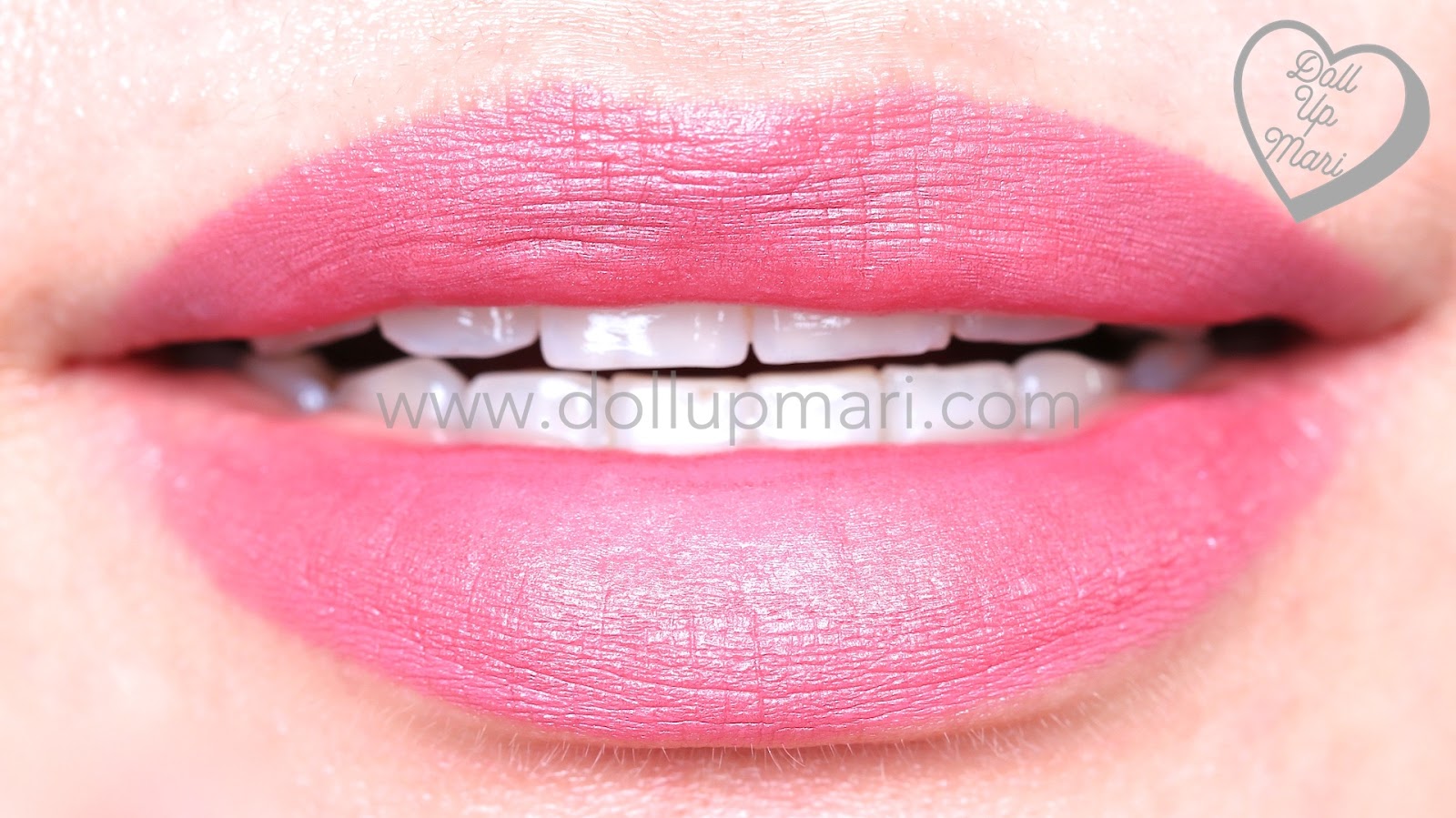 lip swatch of Silkygirl OMG! Powder Matte Lipcolor Lipstick (03-Mulberry)