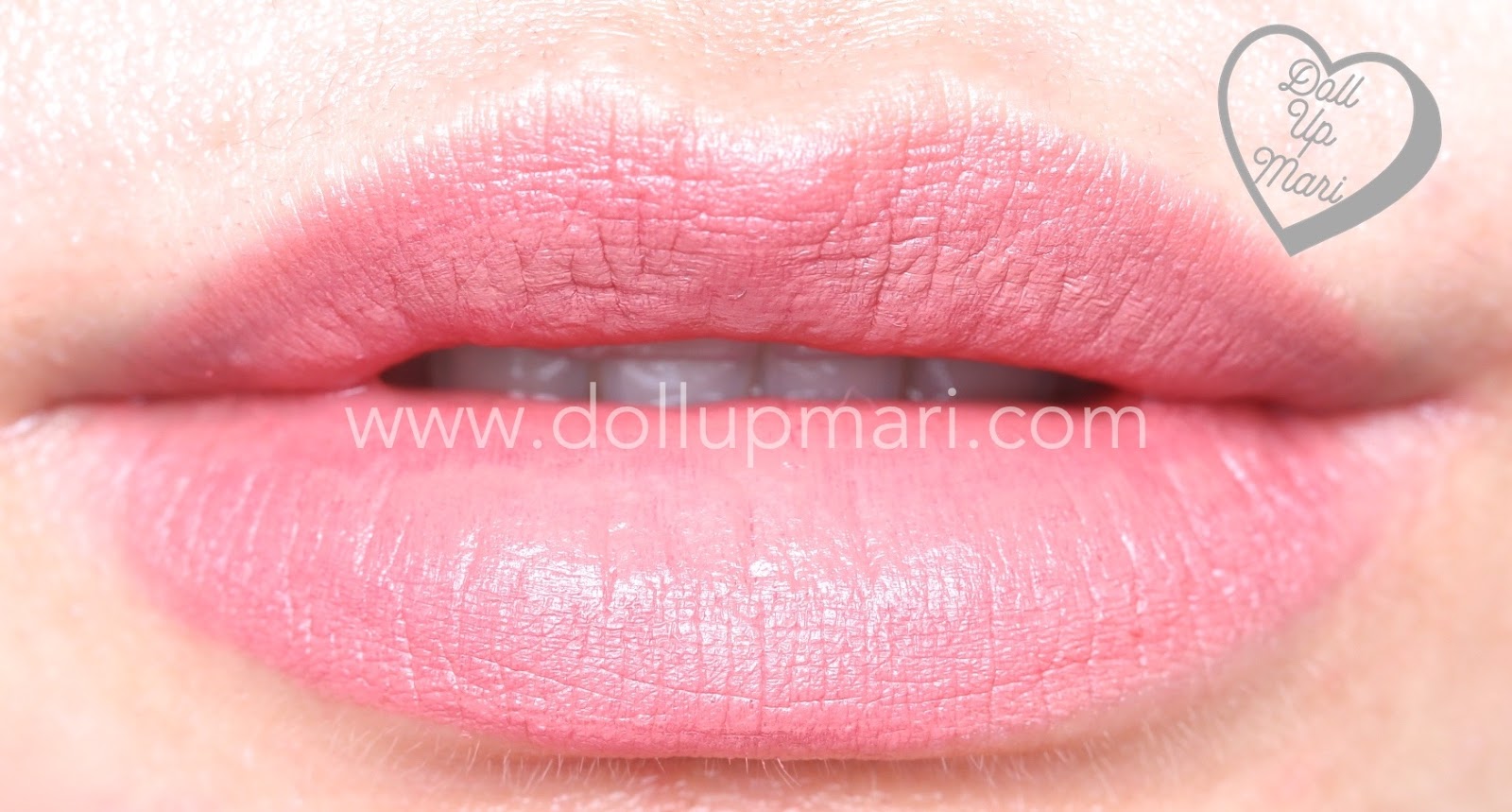 lip swatch of Silkygirl OMG! Powder Matte Lipcolor Lipstick (05-Rosewood)